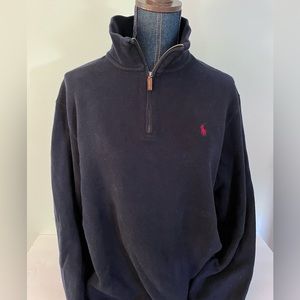 Polo by Ralph Lauren Zip Neck Sweater Size Large